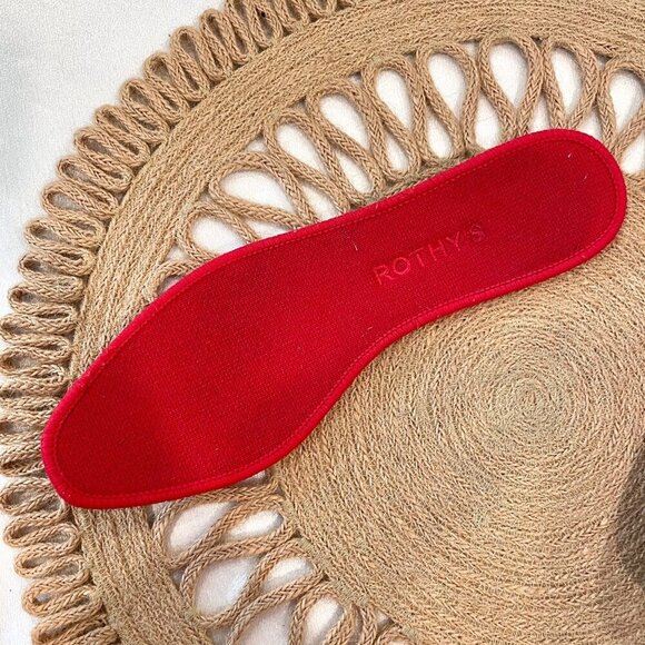 Rothy's the Square Flats in Cardinal Red Size 7.5 - Picture 8 of 13